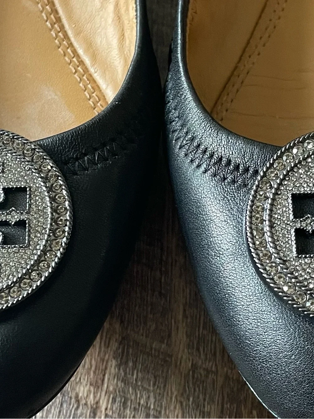 Tory Burch black leather